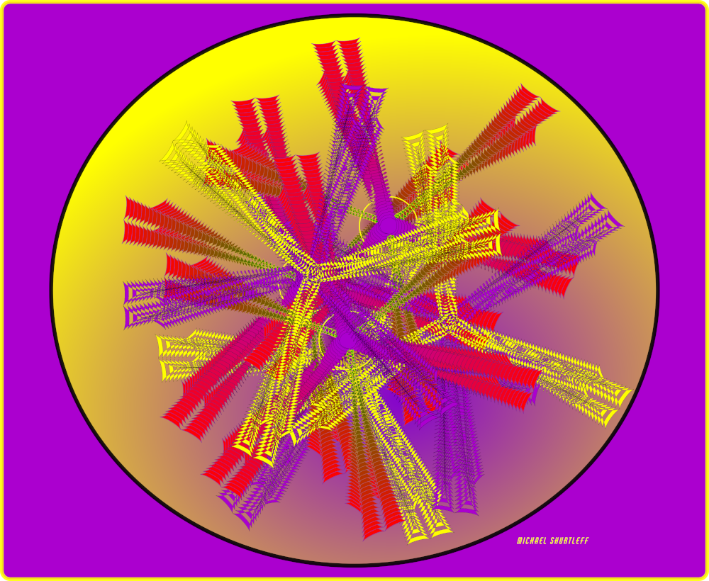 Windmills — Digital Work by Michael Shurtleff